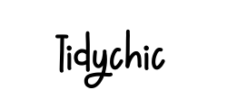 Tidychic - logo